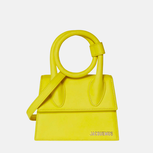 Jacquemus Le Chiquito Noeud Yellow