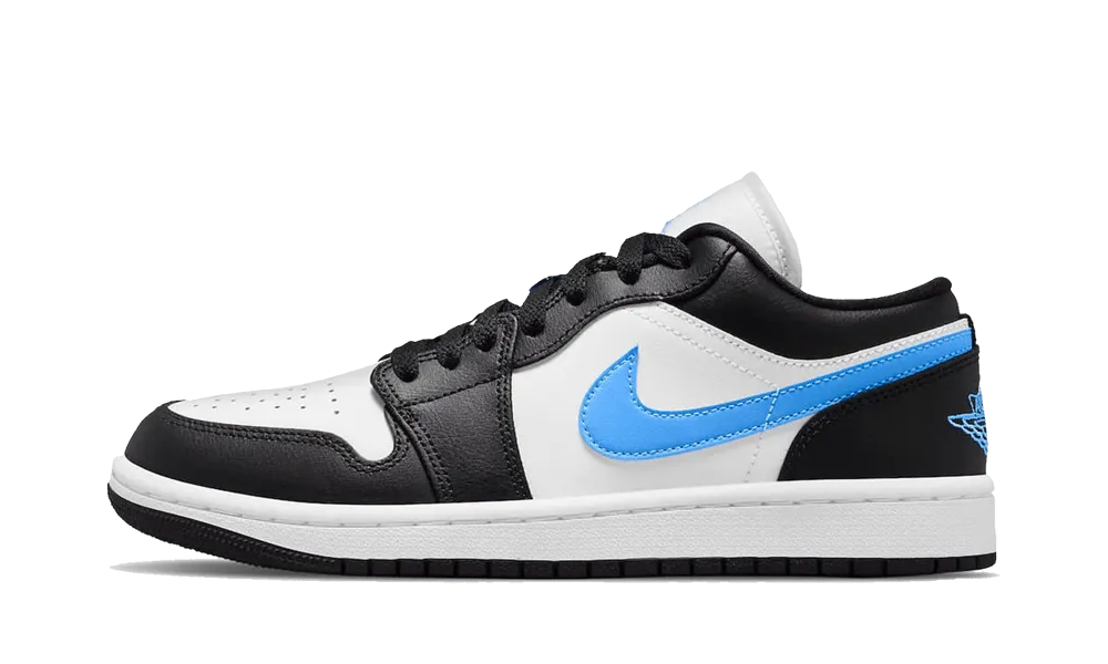 Jordan 1 azul discount con blanco y negro