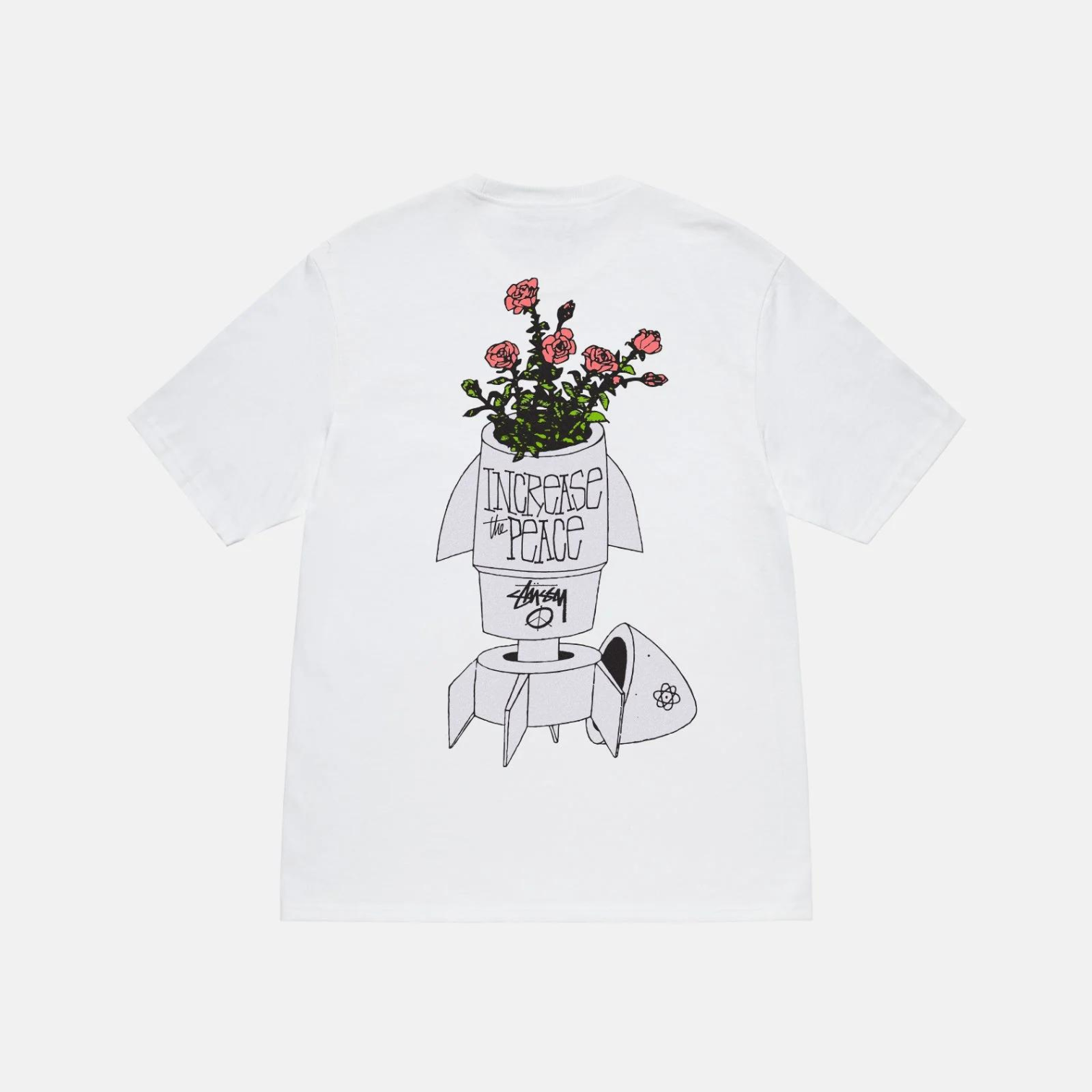 Stussy T-Shirt Flower Bomb Black – Kolab