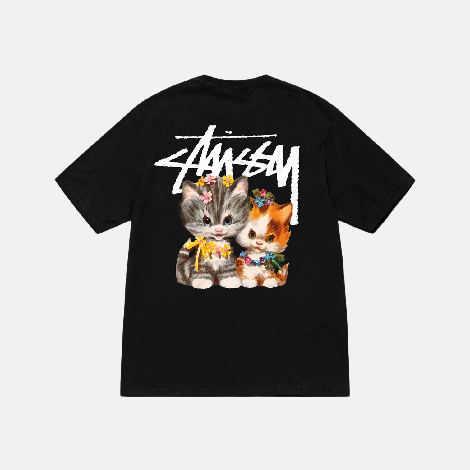 Stussy T-Shirt Kittens Black – Kolab