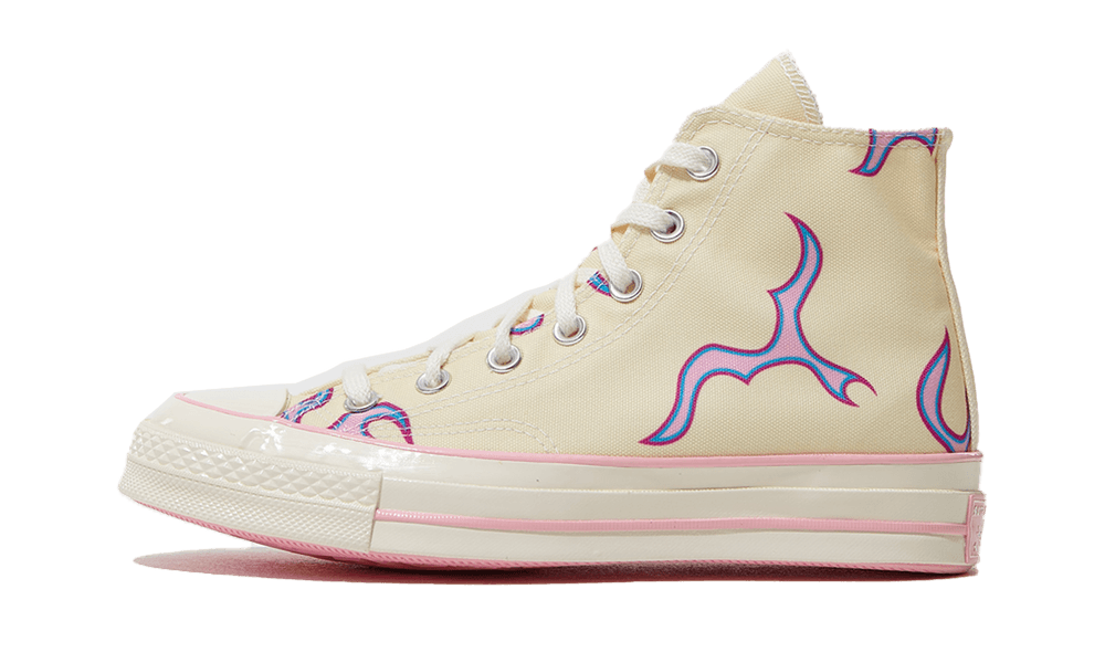 Golf le top fleur converse flames