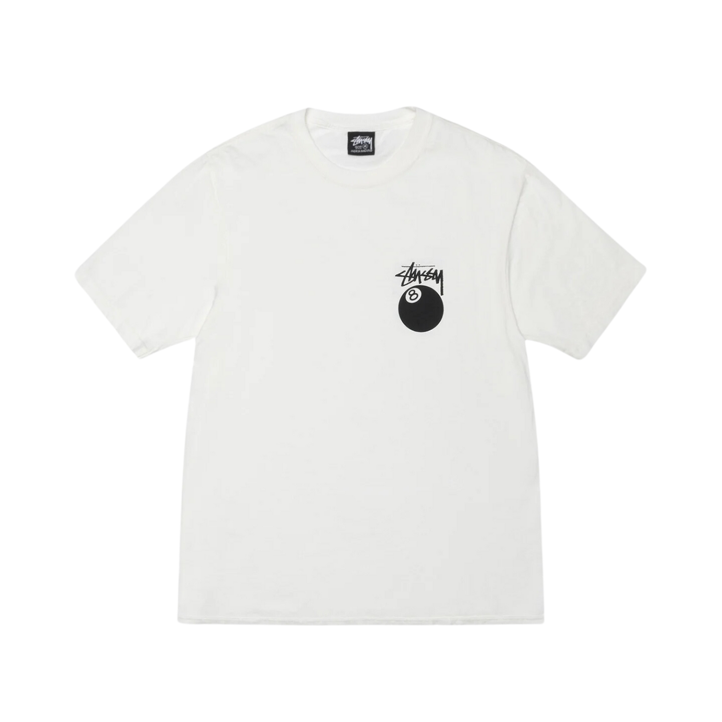 Stussy 8 Ball Tee White