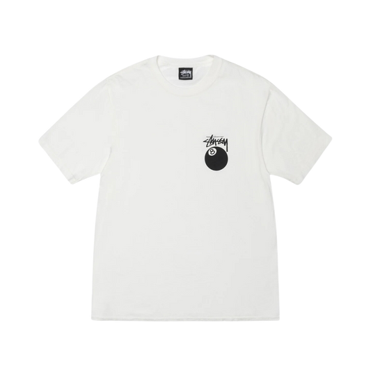 Stussy 8 Ball Tee White