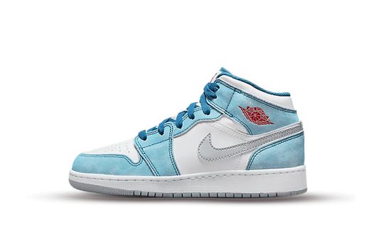 Jordan 1 Mid SE French Blue Light Steel (GS)