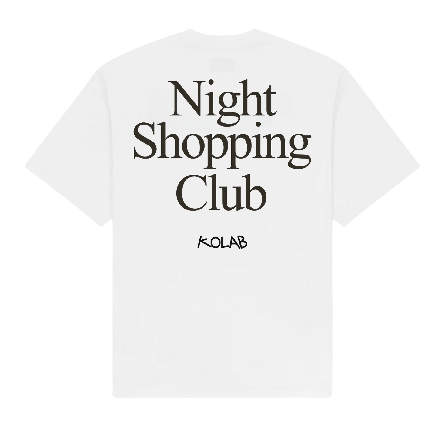 Kolab Club Tee White