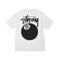 Stussy 8 Ball Tee White