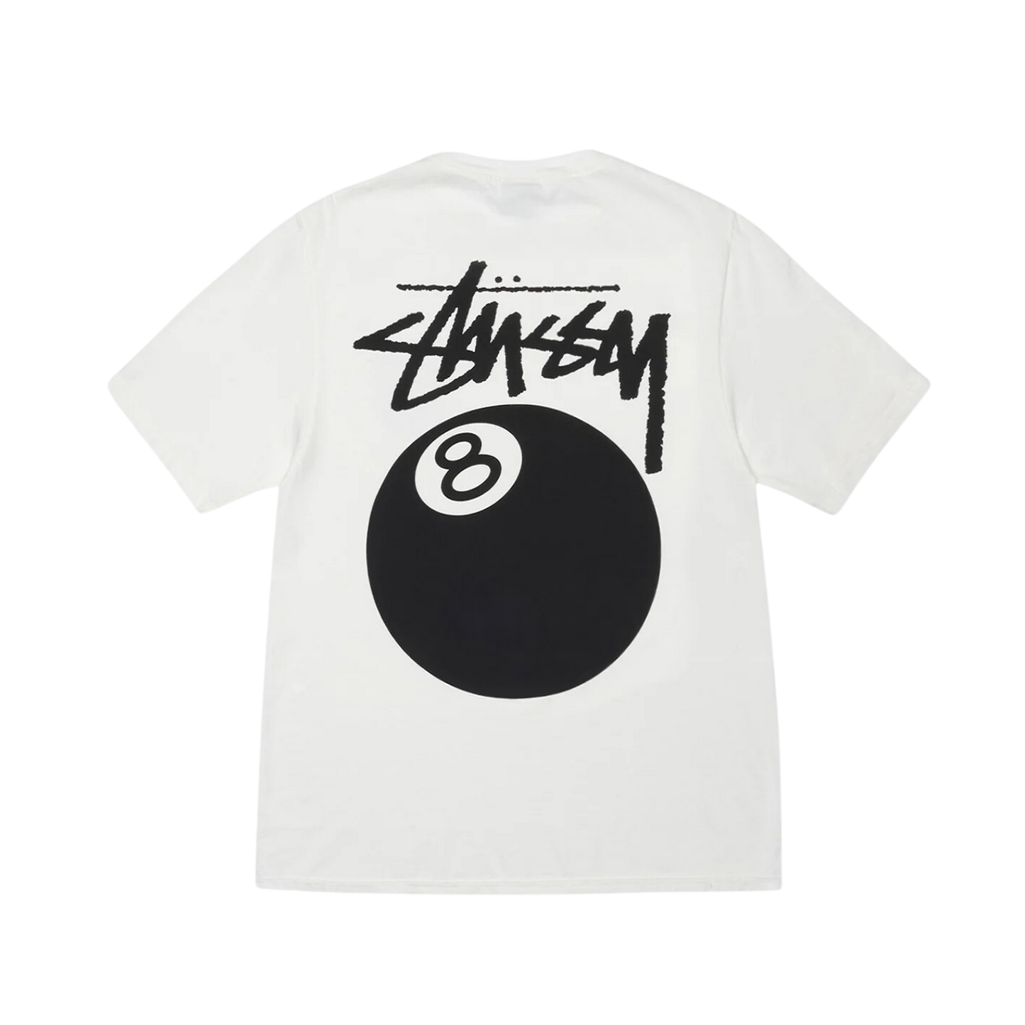 Stussy 8 Ball Tee White