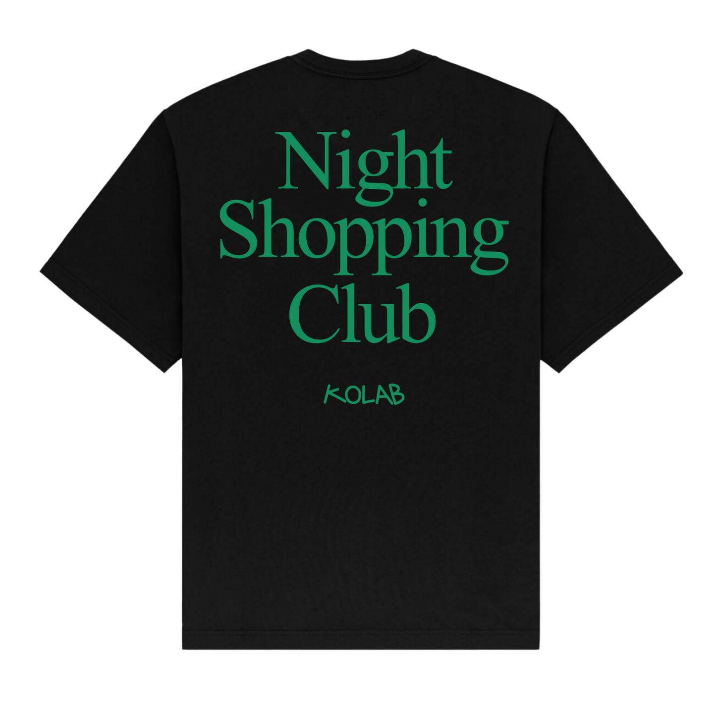 Kolab Club Tee Black