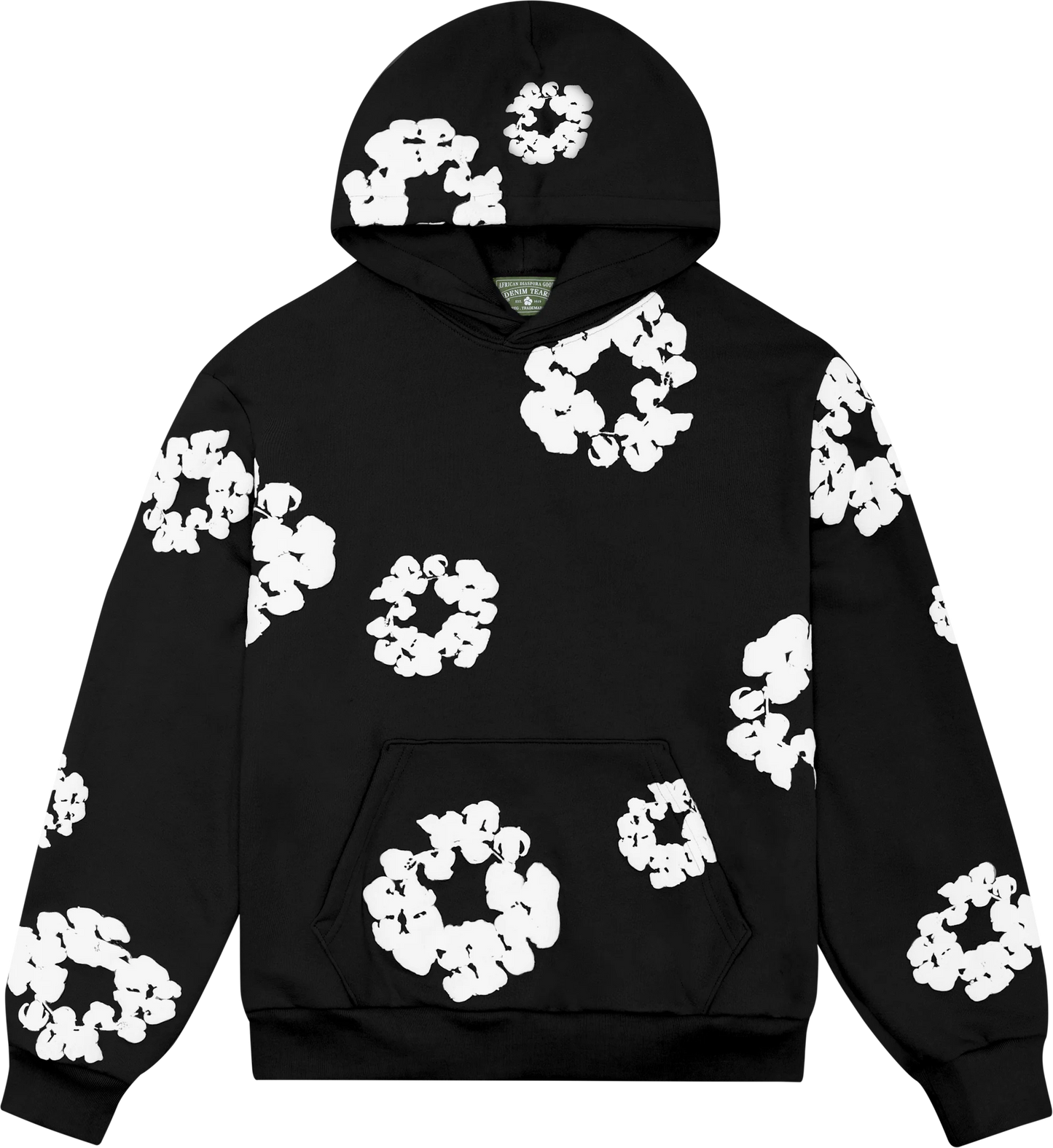 Denim Tears The Cotton Wreath Sweatshirt Black