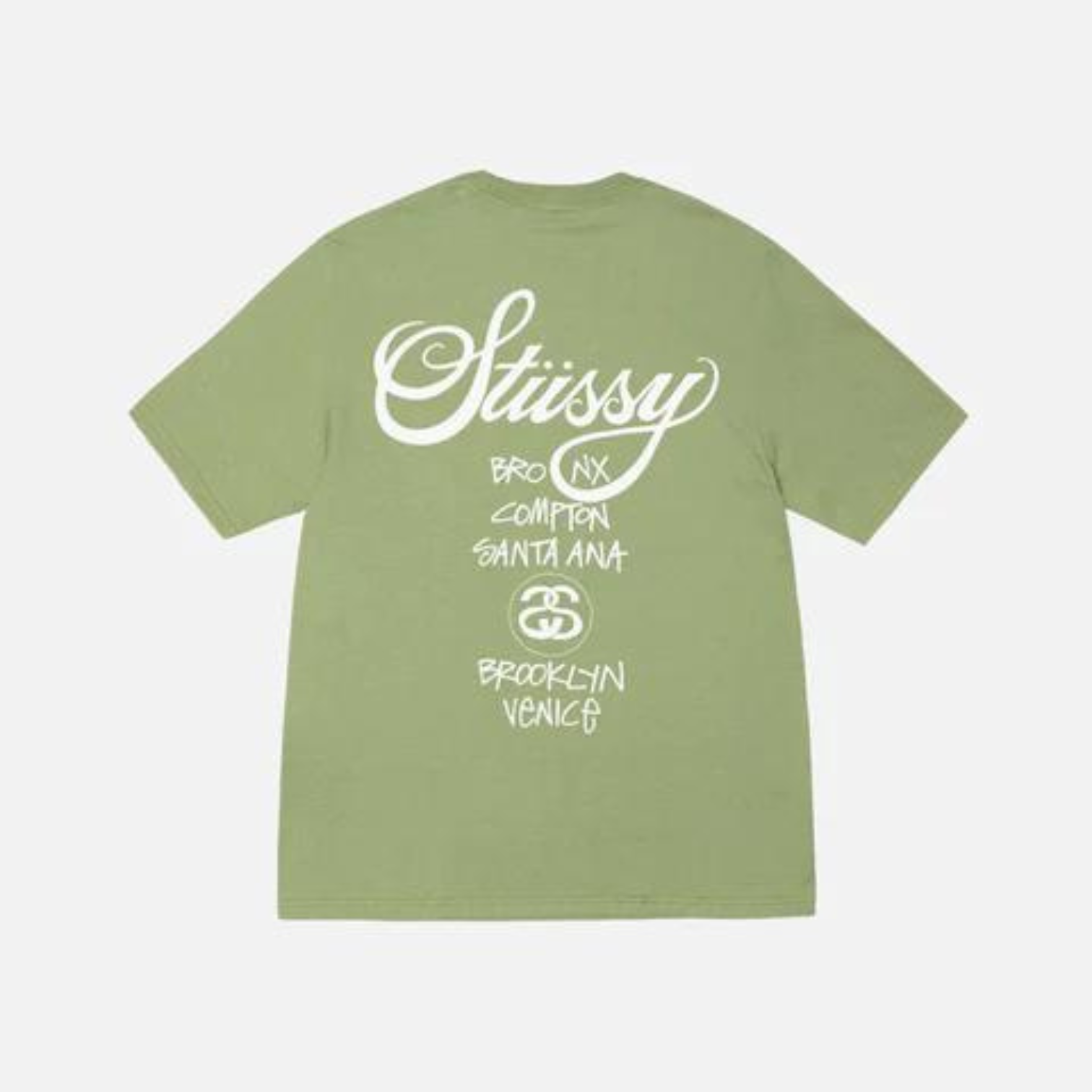 Green Stussy T-Shirt 