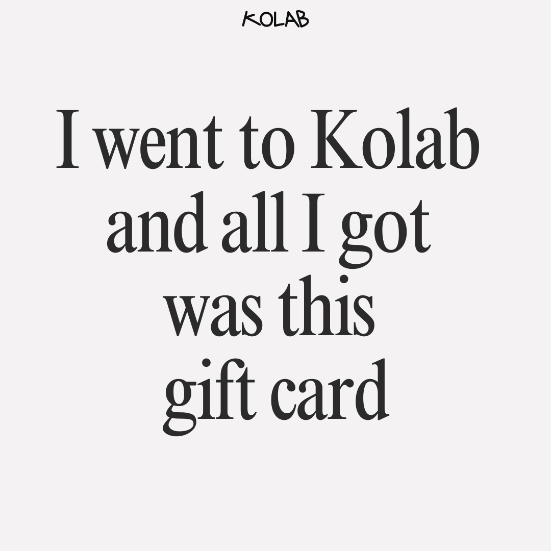 Kolab Gift Card