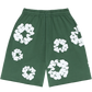 Denim Tears The Cotton Wreath Shorts Green