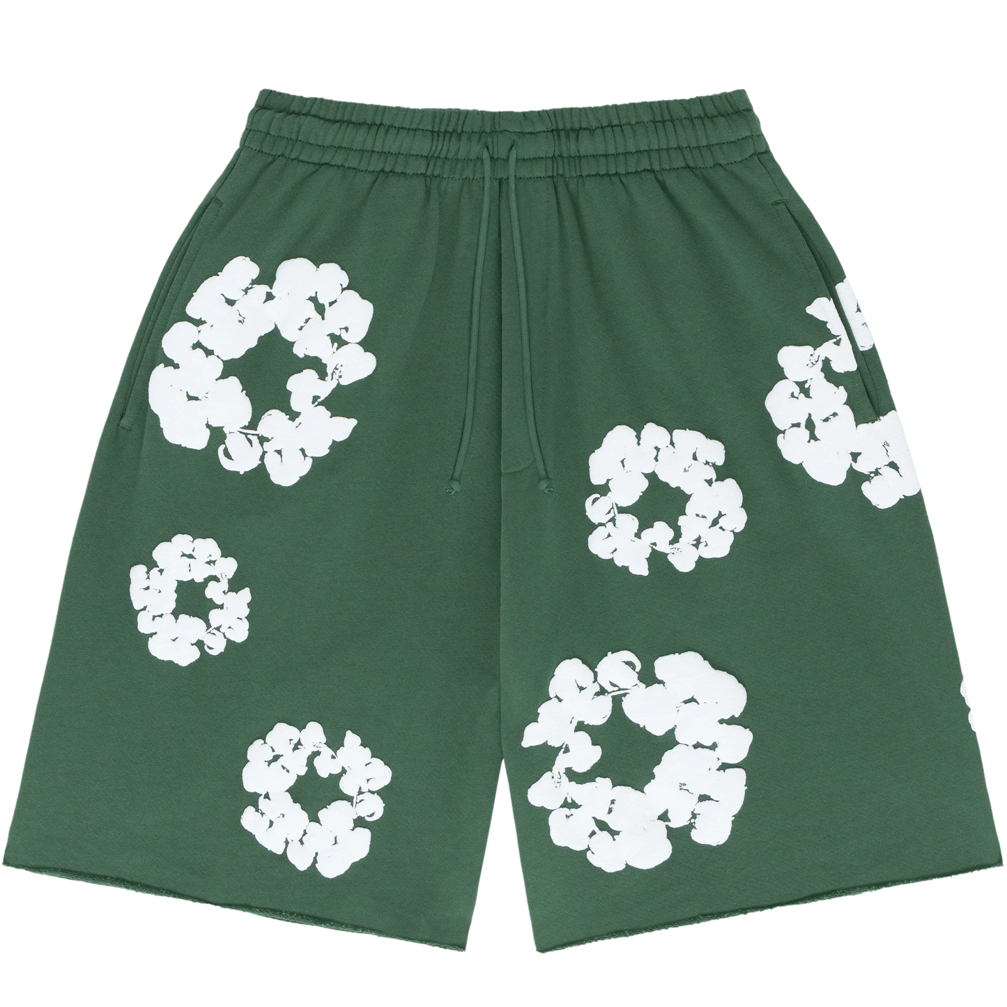 Denim Tears The Cotton Wreath Shorts Green