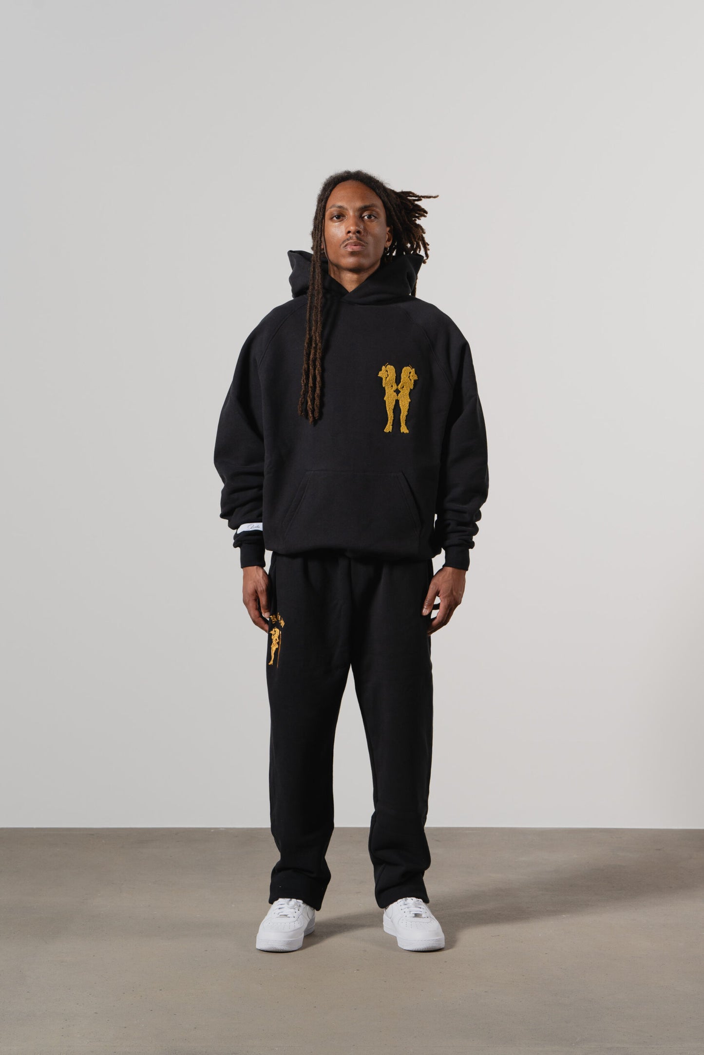 “Member” Tracksuit Hoodie (Black)