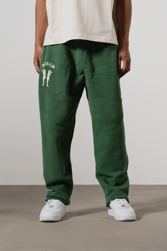 “Member” Tracksuit Trousers (Green)