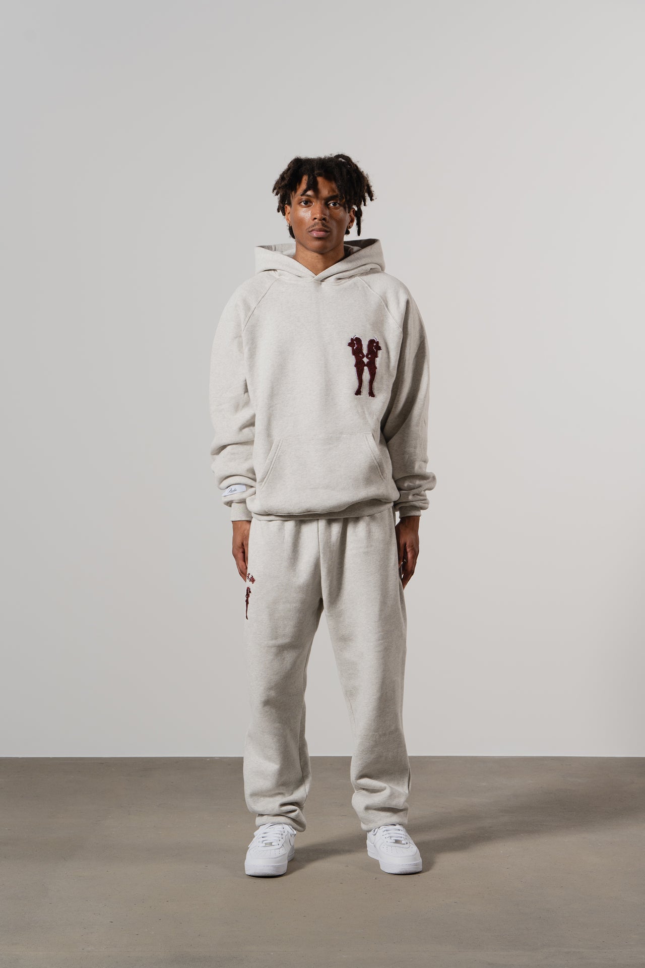 “Member” Tracksuit Hoodie (Grey)