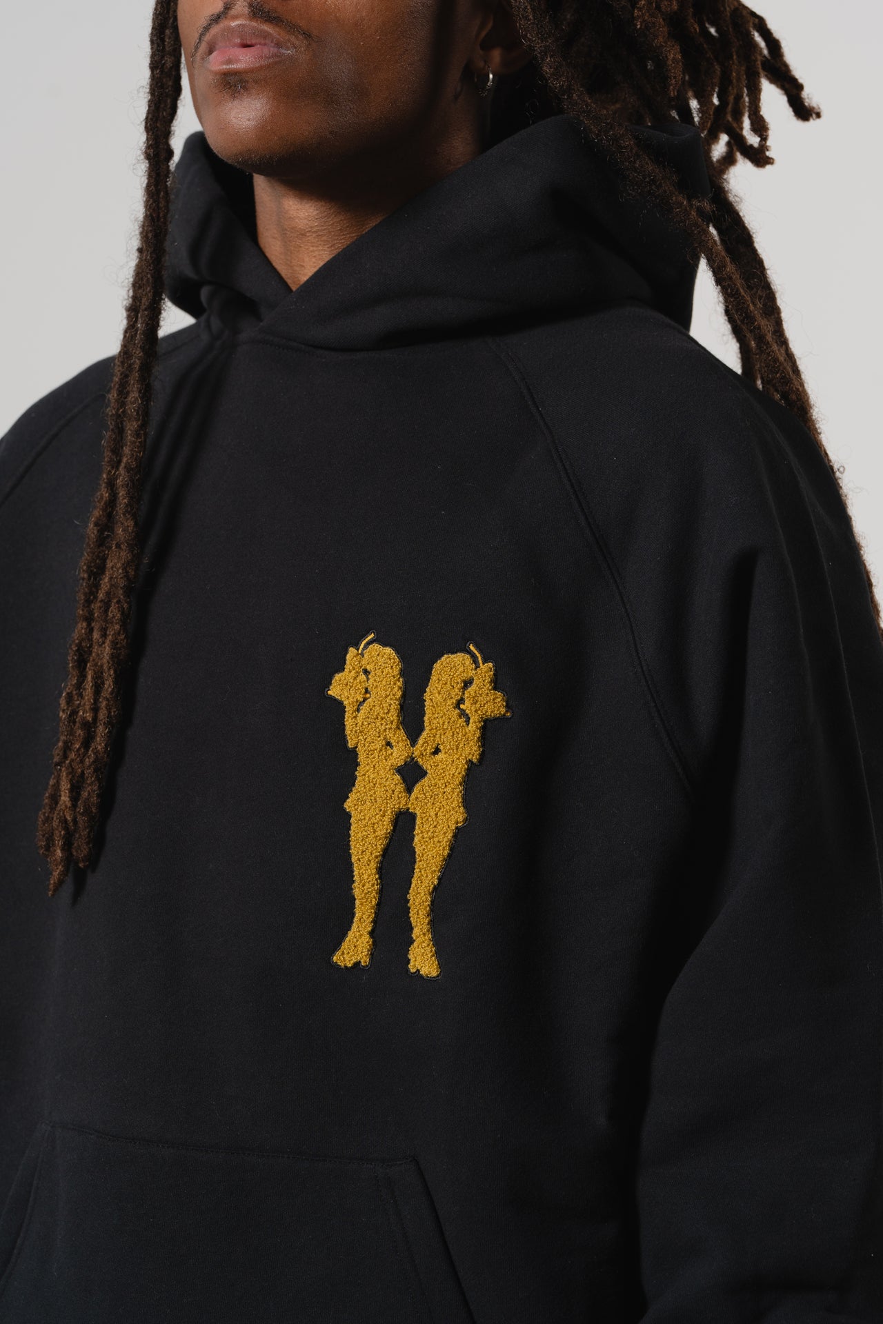 “Member” Tracksuit Hoodie (Black)