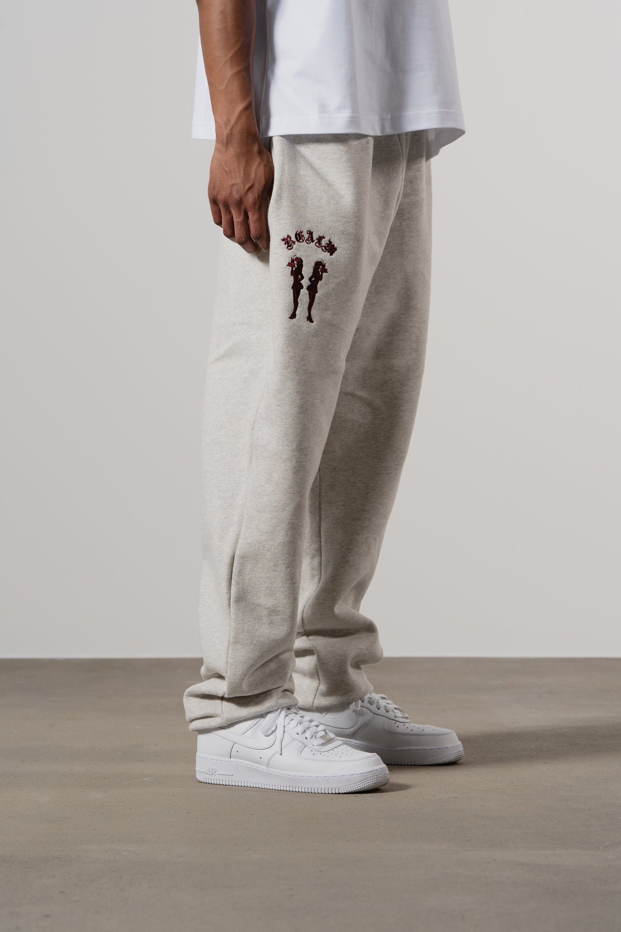 “Member” Tracksuit Trousers (Grey)