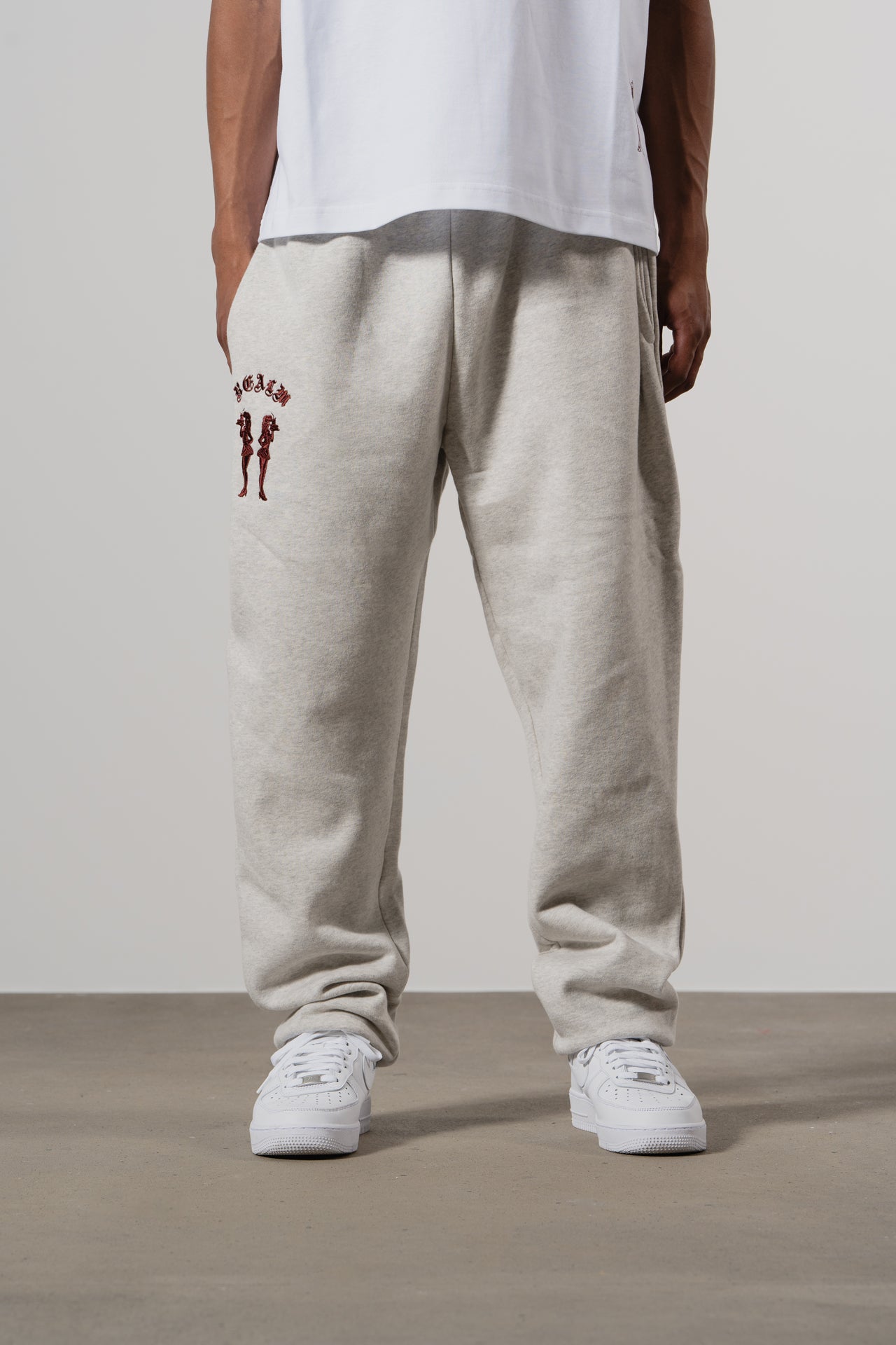 “Member” Tracksuit Trousers (Grey)