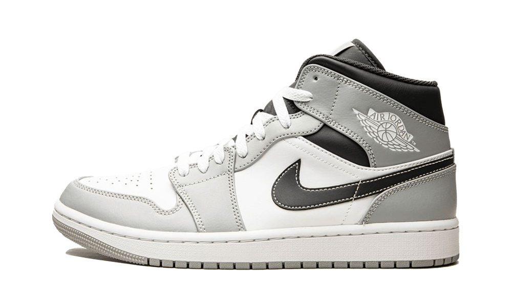 Jordan 1 Mid Luz Humo Gris Antracita